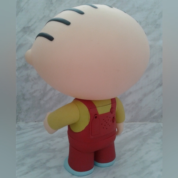 Large Mezco Family Guy Deluxe 11" Talking Stewie Action Figure (Works) - Picture 5 of 5